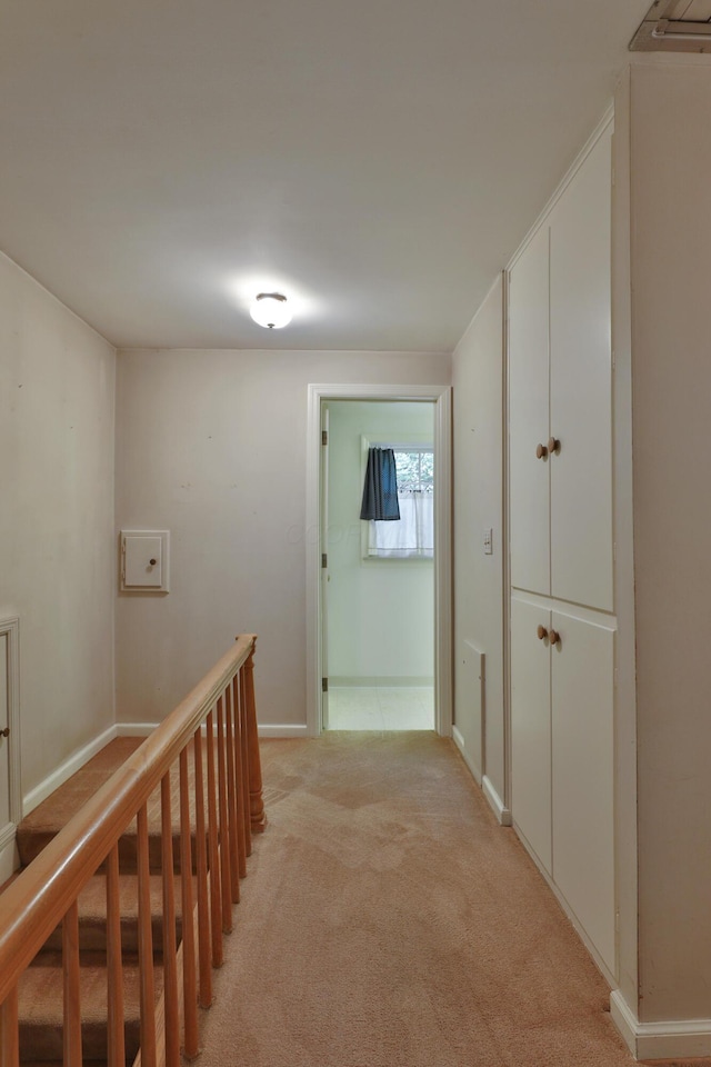 4399 Colerain Ave, Columbus, OH 43214 - hall featuring light colored carpet and baseboards