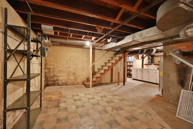 4399 Colerain Ave, Columbus, OH 43214 - basement with stairs