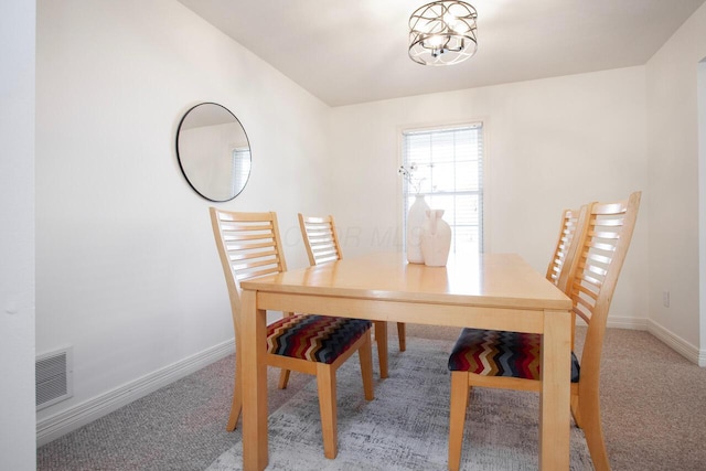 1808 Primrose Ave, Lewis Center, OH 43035 - dining area with carpet floors and baseboards