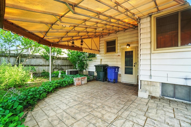 443 Binns Blvd, Columbus, OH 43204 - view of patio featuring central air condition unit