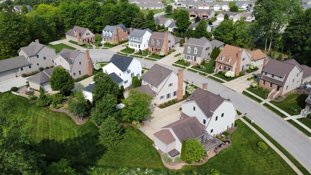 791 York St W, Mansfield, OH 44904 - aerial view of property and surrounding area featuring nearby suburban area