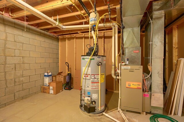 1300 Sotherby Xing, Lewis Center, OH 43035 - utility room with water heater