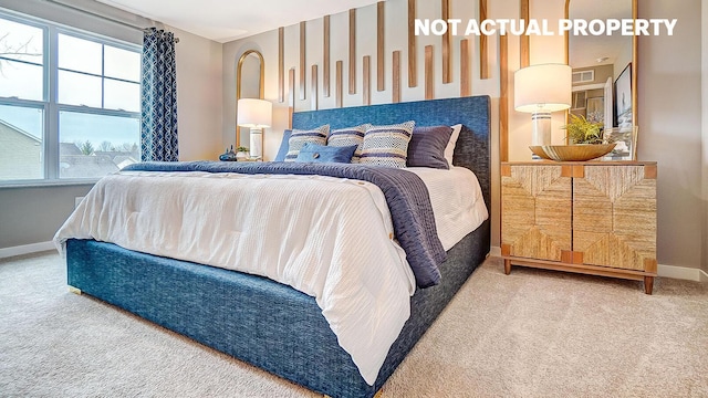 904 Allegro Dr, Reynoldsburg, OH 43068 - carpeted bedroom with baseboards