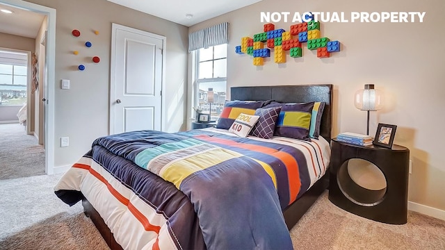 904 Allegro Dr, Reynoldsburg, OH 43068 - carpeted bedroom featuring baseboards