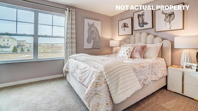 904 Allegro Dr, Reynoldsburg, OH 43068 - carpeted bedroom with baseboards