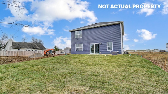 904 Allegro Dr, Reynoldsburg, OH 43068 - rear view of house with central AC unit