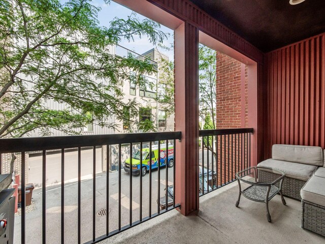 802 N 4th St Unit 802, Columbus, OH 43215 - view of balcony