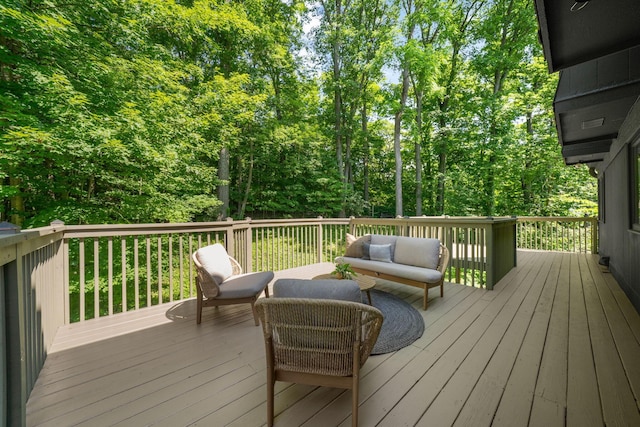 8121 Blind Brook Ct, Columbus, OH 43235 - wooden deck featuring an outdoor hangout area