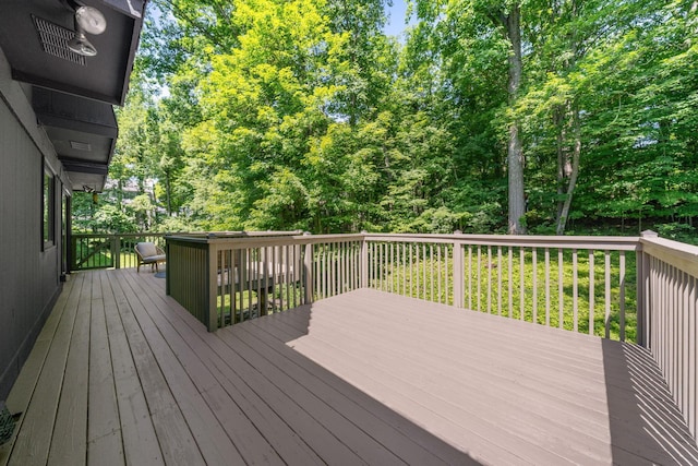 8121 Blind Brook Ct, Columbus, OH 43235 - view of wooden terrace