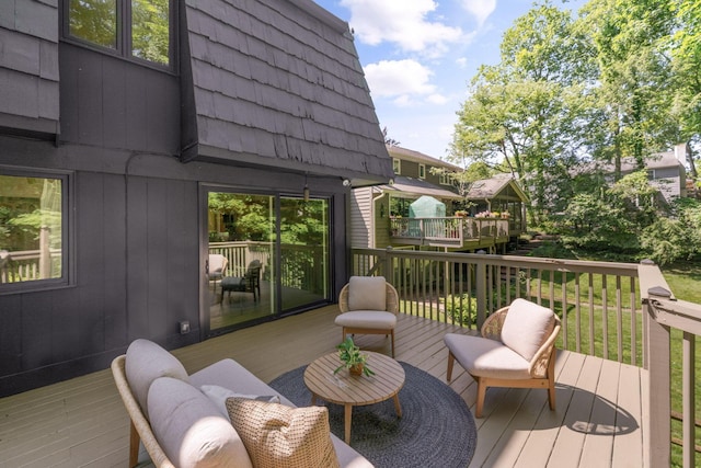 8121 Blind Brook Ct, Columbus, OH 43235 - view of deck