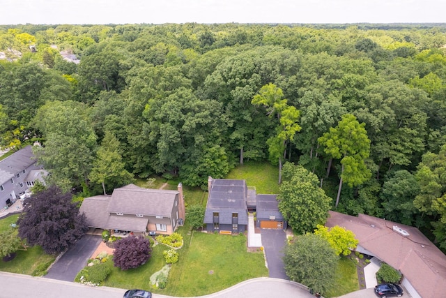 8121 Blind Brook Ct, Columbus, OH 43235 - drone / aerial view of a heavily wooded area