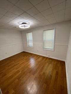130 N 11th St, Newark, OH 43055 - unfurnished room featuring wood finished floors and baseboards