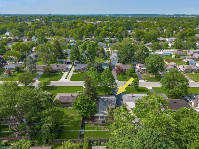 1942 Langham Rd, Upper Arlington, OH 43221 - aerial perspective of suburban area