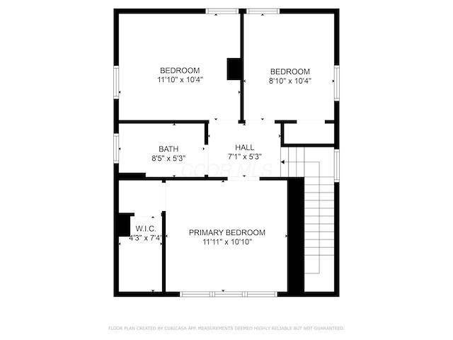 463 E Woodrow Ave, Columbus, OH 43207 - home floor plan