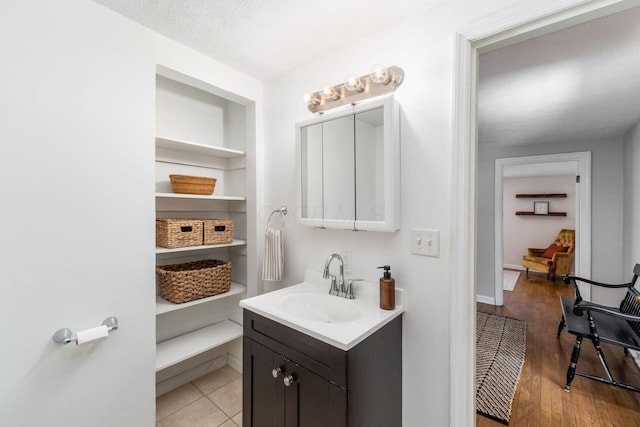 128 S Kellner Rd, Columbus, OH 43209 - bathroom featuring vanity and wood finished floors