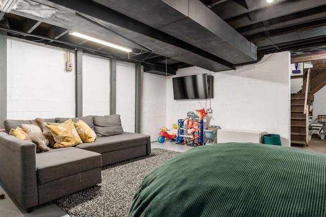 128 S Kellner Rd, Columbus, OH 43209 - view of unfinished basement