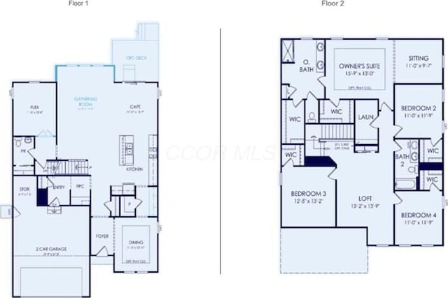 3323 Tender Ave Lot 7165, Powell, OH 43065 - view of floor plan / room layout