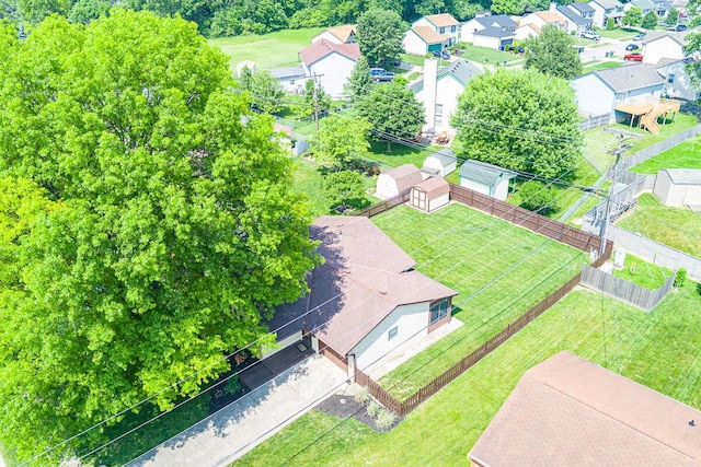 5102 Avalon Ave, Columbus, OH 43229 - aerial perspective of suburban area