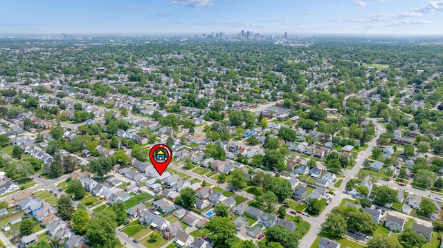 803 Wiltshire Rd, Columbus, OH 43204 - aerial view of property and surrounding area