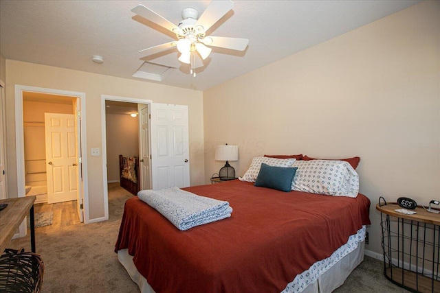 139 Preswicke Ml, Blacklick, OH 43004 - carpeted bedroom featuring baseboards and ceiling fan