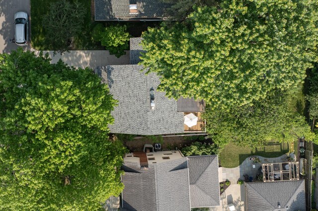 203 Winthrop Rd, Columbus, OH 43214 - aerial view