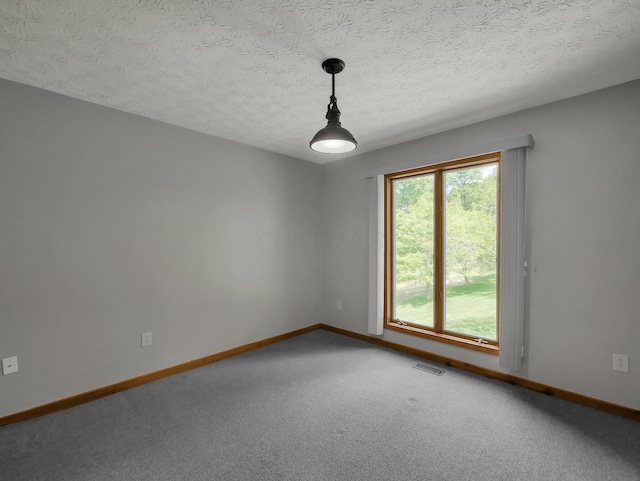 8587 Blacks Rd, Pataskala, OH 43062 - unfurnished room with baseboards, carpet flooring, and a textured ceiling