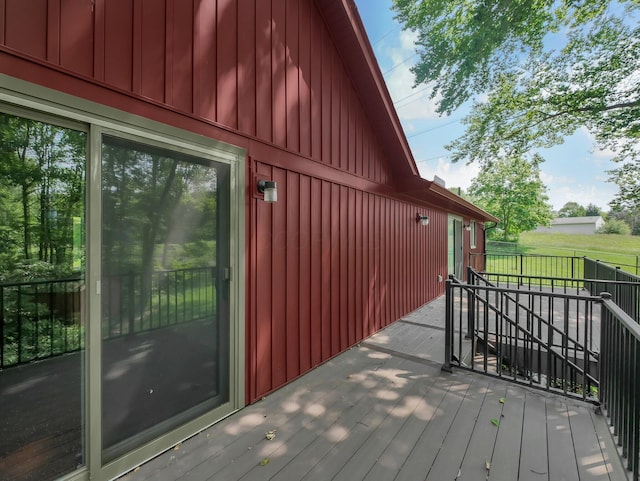 8587 Blacks Rd, Pataskala, OH 43062 - view of wooden deck