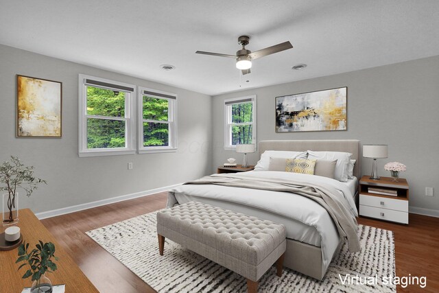 6233 Coonpath Rd NW, Carroll, OH 43112 - bedroom with wood finished floors