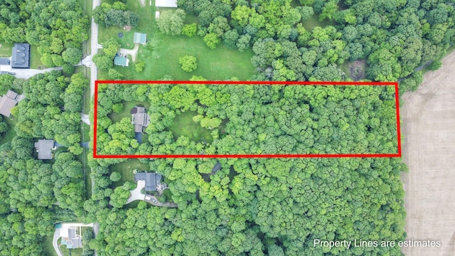 6233 Coonpath Rd NW, Carroll, OH 43112 - aerial overview of property's location featuring property boundaries highlighted