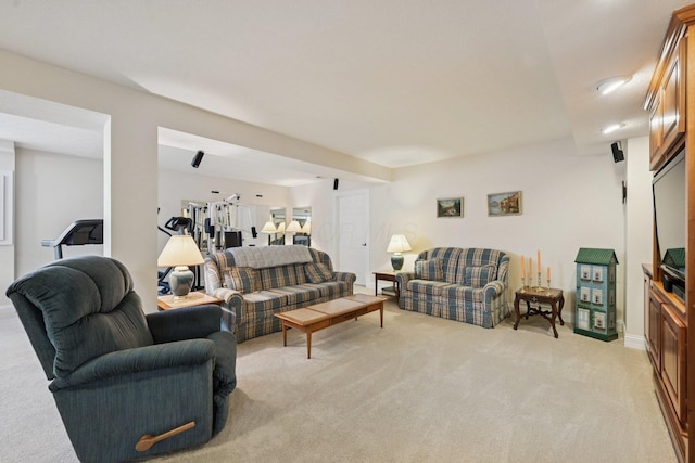 5337 Teresas Trl, Galena, OH 43021 - living room with light carpet and baseboards