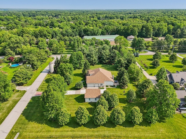 5337 Teresas Trl, Galena, OH 43021 - aerial view of a heavily wooded area