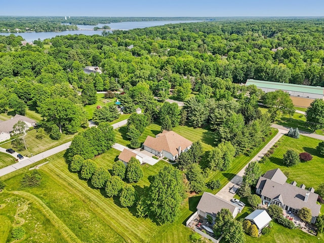 5337 Teresas Trl, Galena, OH 43021 - aerial view of a large body of water and a forest