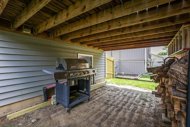 765 Huntley Ave, Logan, OH 43138 - view of patio / terrace with grilling area