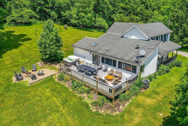 26110 Big Pine Rd, Rockbridge, OH 43149 - view from above of property featuring a forest
