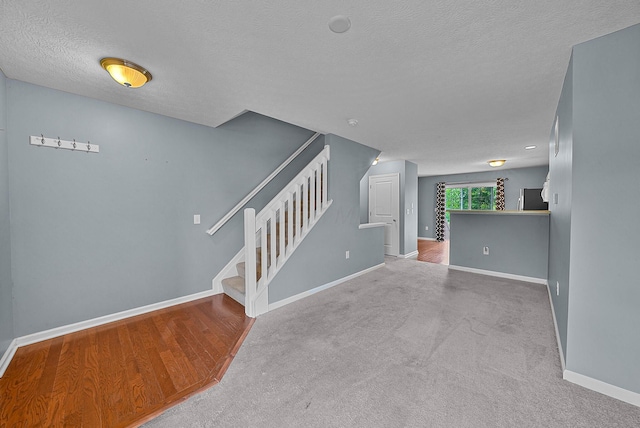 5801 Bridgehampton Dr, New Albany, OH 43054 - empty room featuring a textured ceiling and baseboards