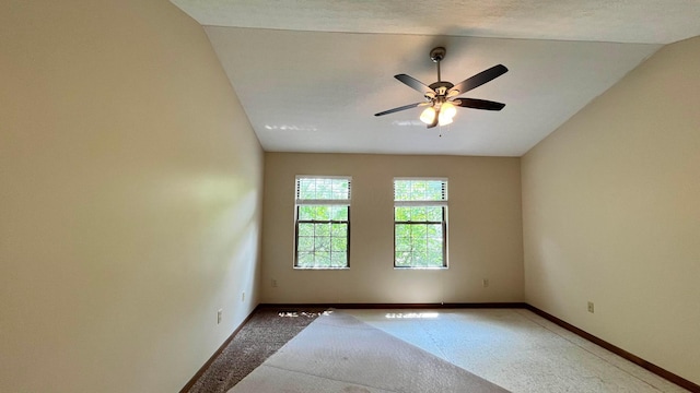 624 Village Park Dr, Powell, OH 43065 - spare room with a ceiling fan and carpet