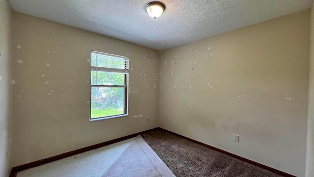 624 Village Park Dr, Powell, OH 43065 - unfurnished room with carpet and a textured ceiling