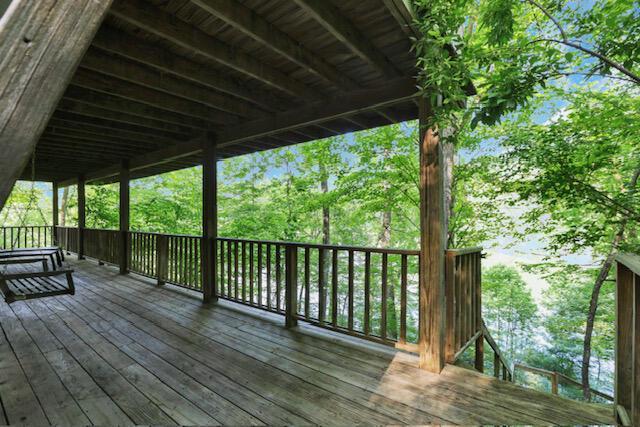 1275 Taos Ln, Sugar Grove, OH 43155 - view of wooden terrace