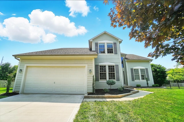 583 Marhurst Ct, Galloway, OH 43119 - traditional home with driveway, an attached garage, and roof with shingles