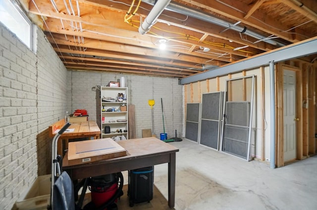 583 Marhurst Ct, Galloway, OH 43119 - view of unfinished below grade area