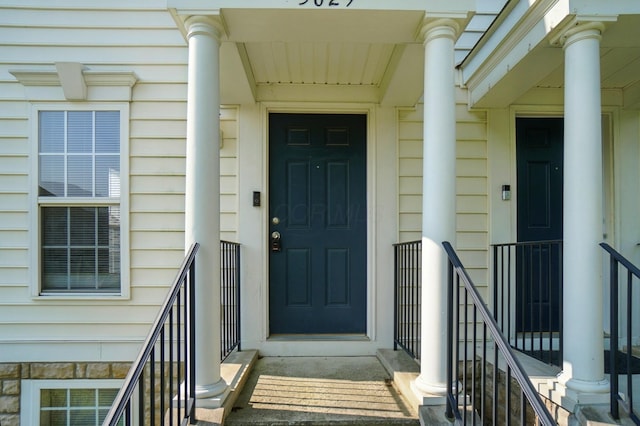 5629 Middle Falls St, Dublin, OH 43016 - entrance to property