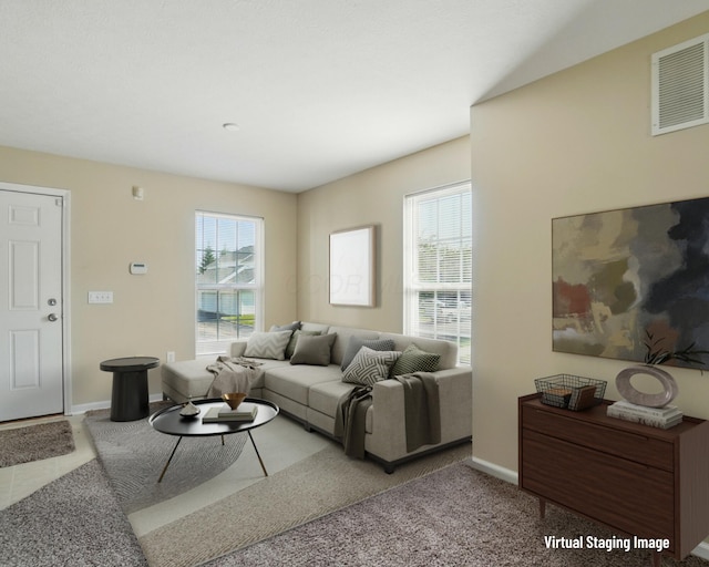 5629 Middle Falls St, Dublin, OH 43016 - living room featuring baseboards