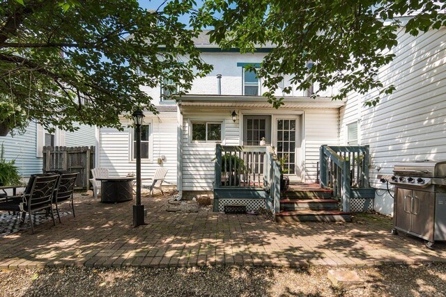 369 E Main St, Circleville, OH 43113 - back of property featuring a patio area