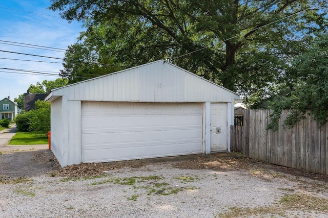 369 E Main St, Circleville, OH 43113 - view of detached garage