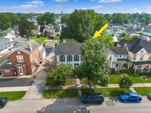 369 E Main St, Circleville, OH 43113 - aerial view of residential area