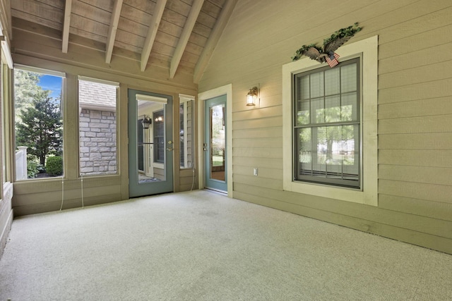 53 Stone House Ct, Newark, OH 43055 - unfurnished sunroom with healthy amount of natural light