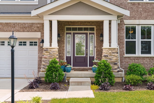 829 Pathlow Dr, Pickerington, OH 43147 - property entrance with brick siding and stucco siding