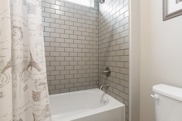 829 Pathlow Dr, Pickerington, OH 43147 - bathroom with shower / tub combo and toilet