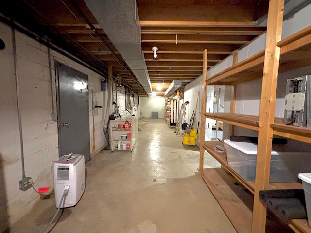 5401 Plantation Rd, Sunbury, OH 43074 - unfinished basement featuring a workshop area