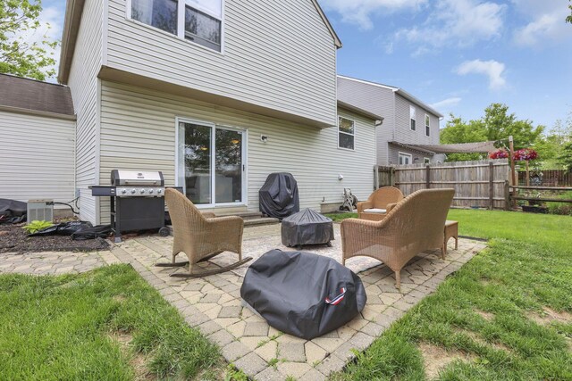 840 Gulliver Dr, Columbus, OH 43207 - view of patio / terrace featuring grilling area